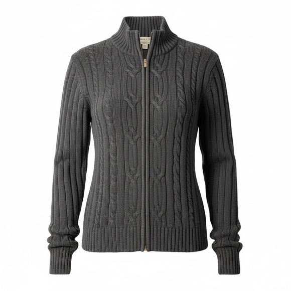 Carolyn Taylor Sweaters - Carolyn Taylor Dark Blue Knit Sweater